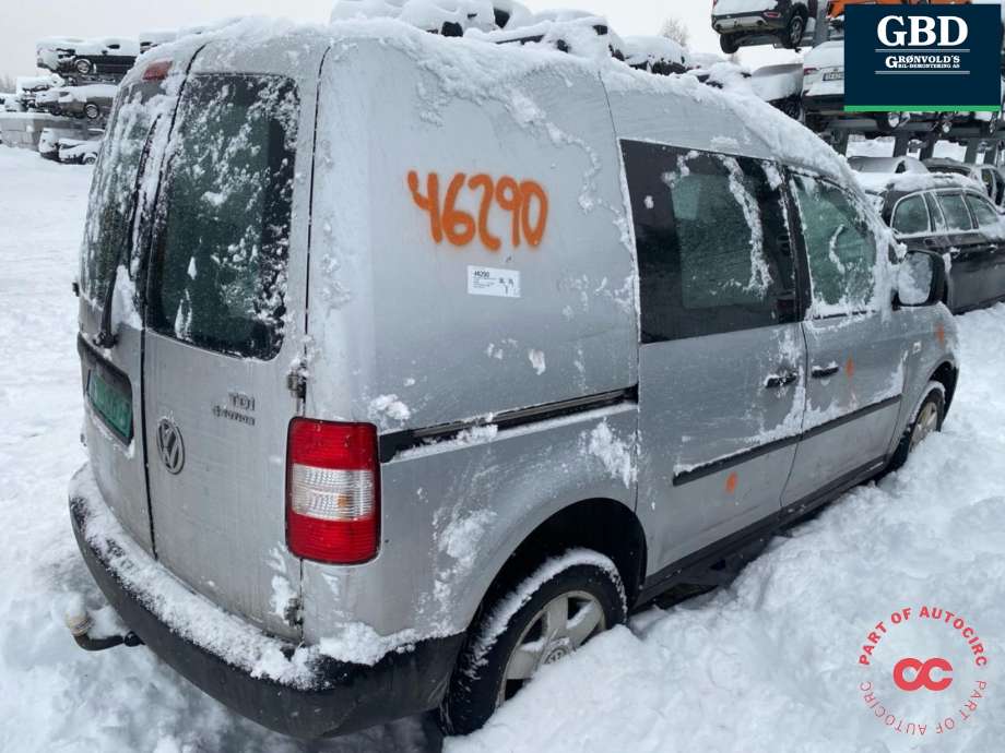 VW Caddy 2004-2010 (Type III, Fase 1) , Motorkode: BLS, Girkassekode: KXV