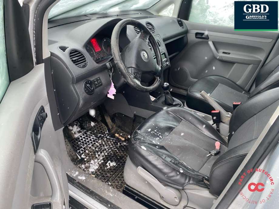 VW Caddy 2004-2010 (Type III, Fase 1) , Motorkode: BLS, Girkassekode: KXV