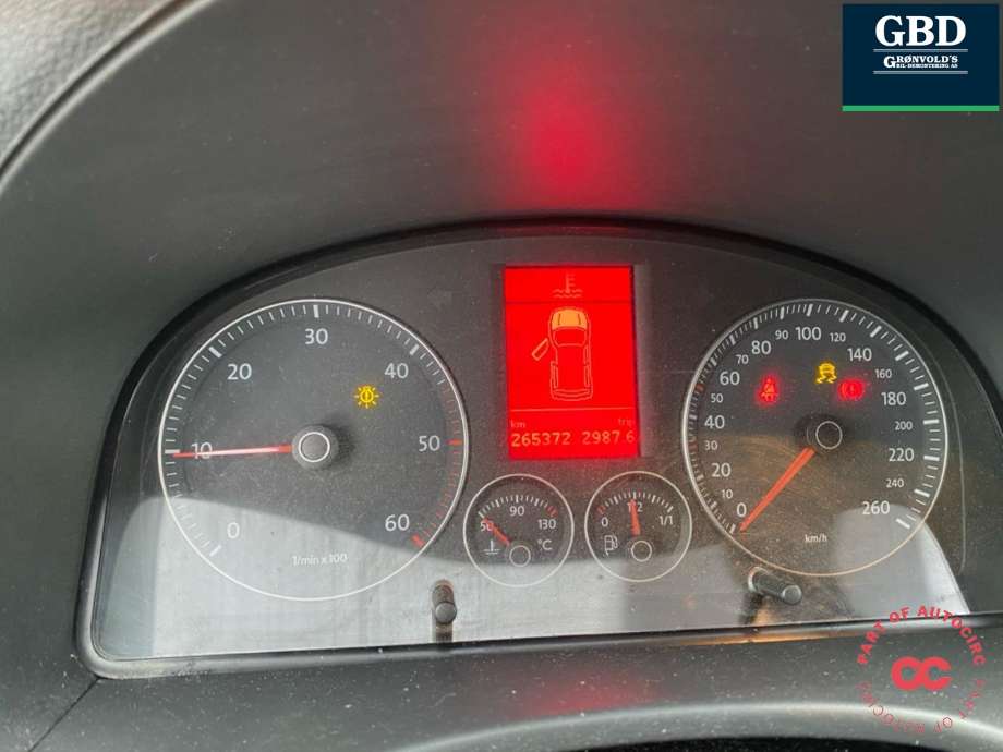 VW Caddy 2004-2010 (Type III, Fase 1) , Motorkode: BLS, Girkassekode: KXV