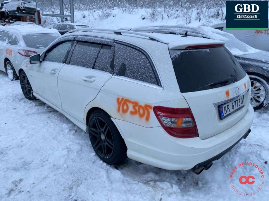 Mercedes C-Klasse 2007-2011 (Fase 1) (W204) (W204), Motorkode: OM646.811, Girkassekode: A 210 270 07 01