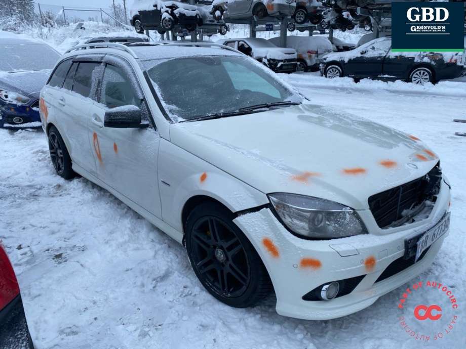 Mercedes C-Klasse 2007-2011 (Fase 1) (W204) (W204), Motorkode: OM646.811, Girkassekode: A 210 270 07 01