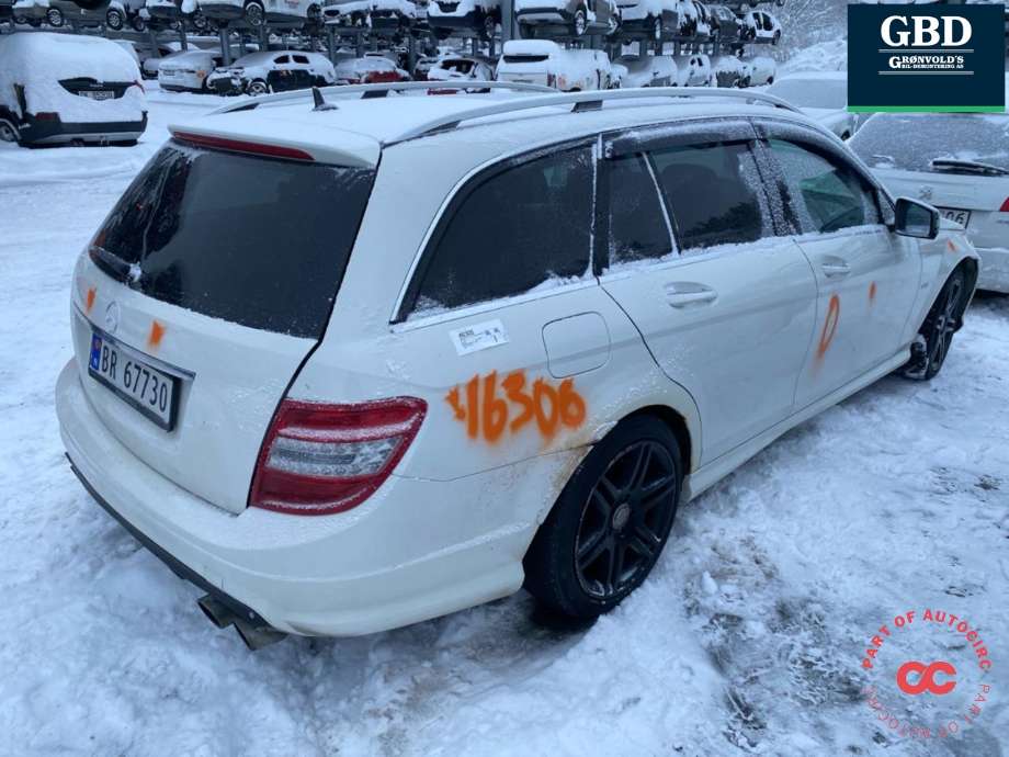 Mercedes C-Klasse 2007-2011 (Fase 1) (W204) (W204), Motorkode: OM646.811, Girkassekode: A 210 270 07 01
