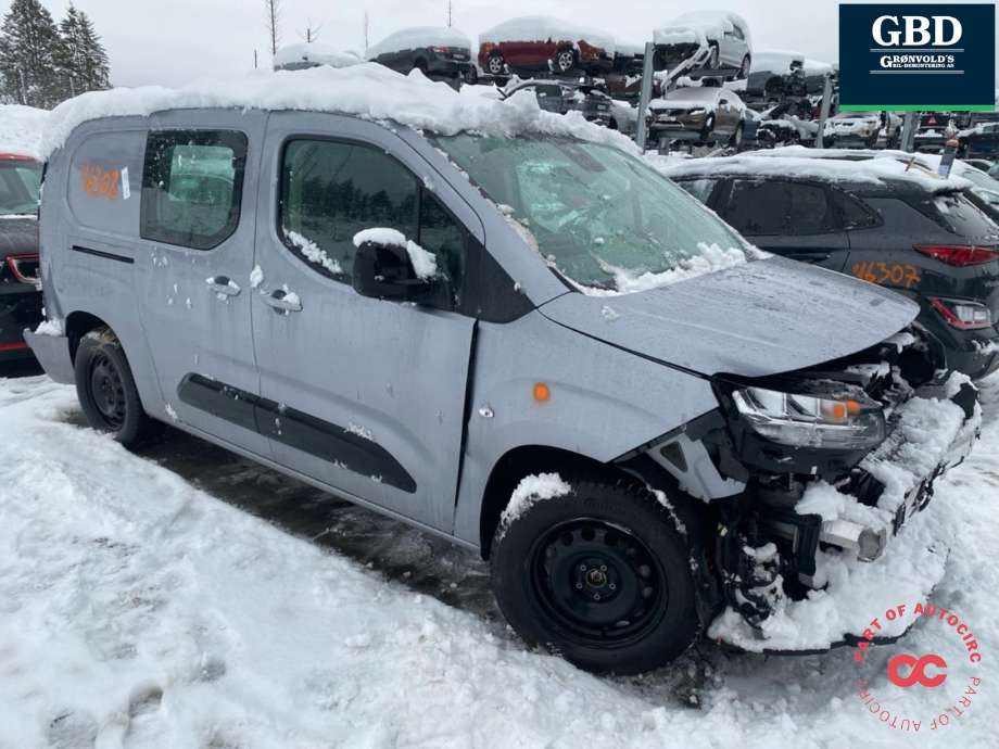 Citroën Berlingo 2019-->> (Type III) , Motorkode: ZKU, Girkassekode: 