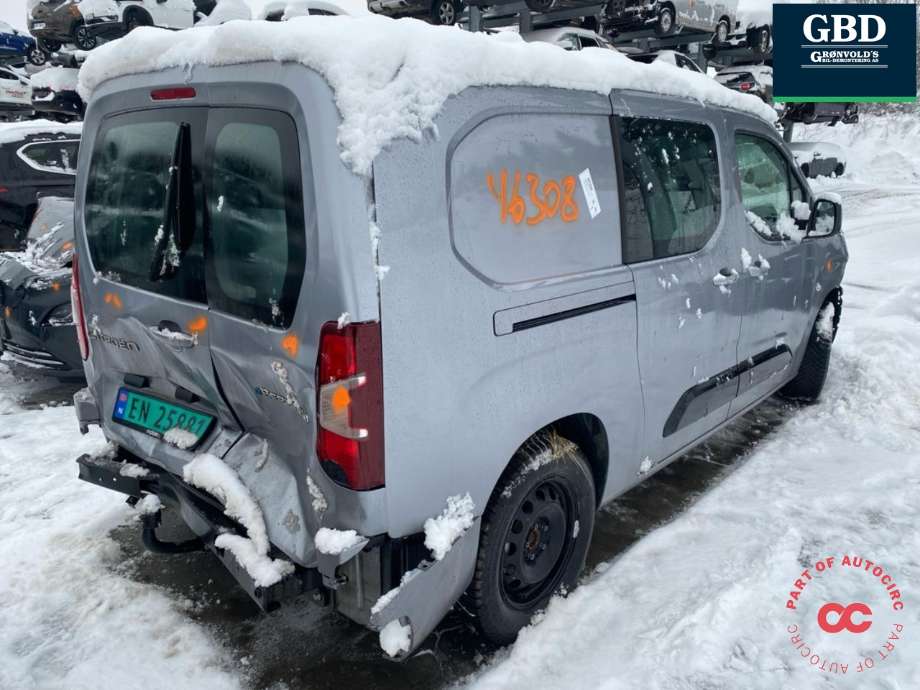 Citroën Berlingo 2019-->> (Type III) , Motorkode: ZKU, Girkassekode: 