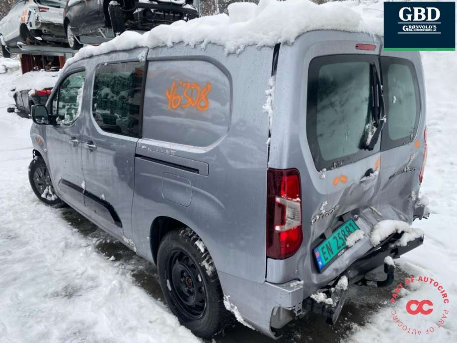 Citroën Berlingo 2019-->> (Type III) , Motorkode: ZKU, Girkassekode: 