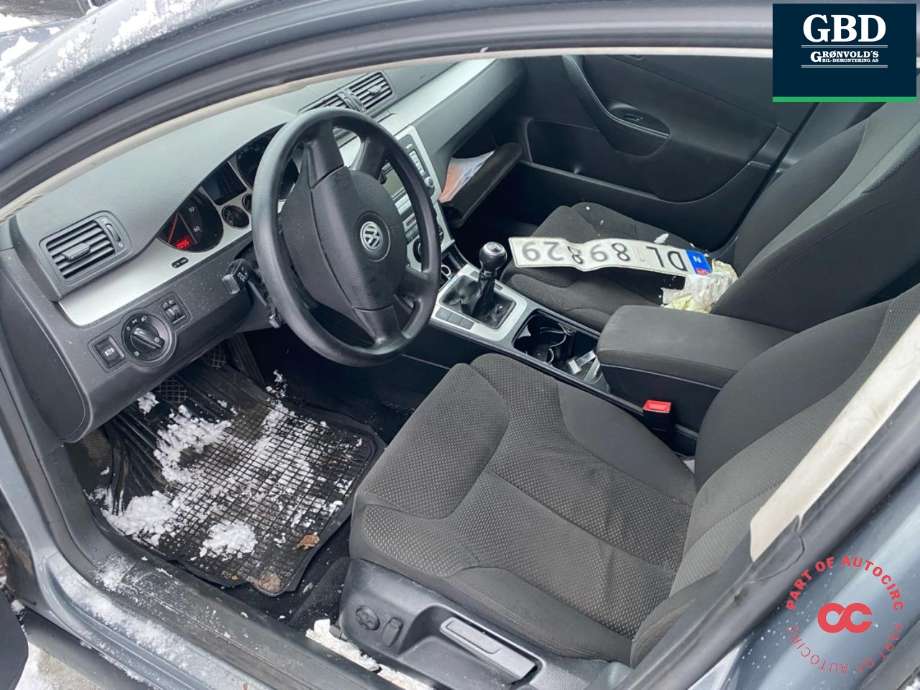VW Passat 2005-2010 (B6) (B6), Motorkode: BLS, Girkassekode: JCX