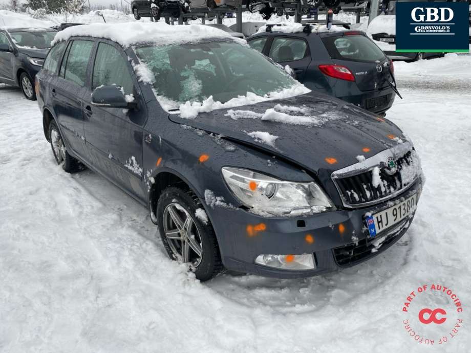 Škoda Octavia 2009-2013 (Type II, Fase 2) , Motorkode: CFHC, Girkassekode: PBX