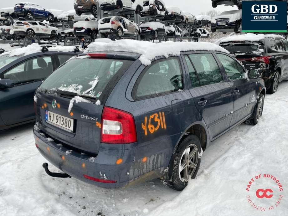 Škoda Octavia 2009-2013 (Type II, Fase 2) , Motorkode: CFHC, Girkassekode: PBX