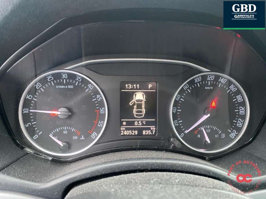 Škoda Octavia 2009-2013 (Type II, Fase 2) , Motorkode: CFHC, Girkassekode: PBX