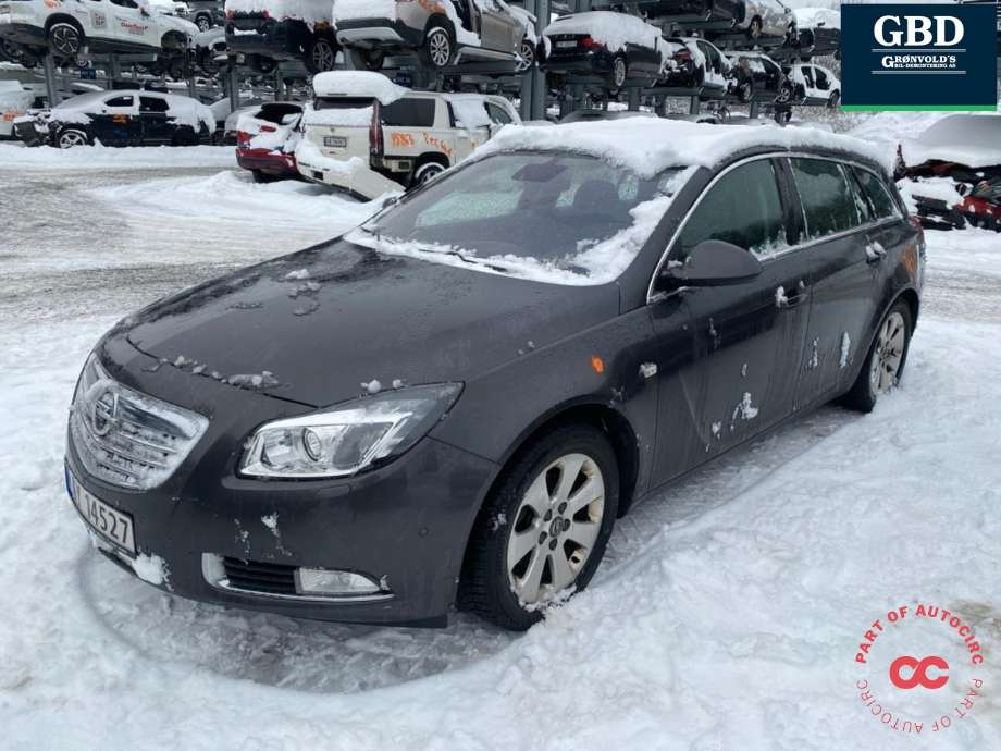Opel Insignia A, 2009-2014  delebil , Motorkode: A20DTL, Girkassekode: 55565313