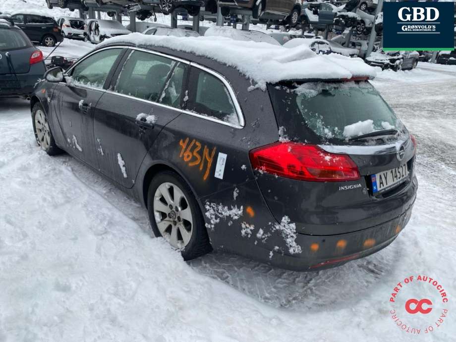 Opel Insignia A 2009-2014 , Motorkode: A20DTL, Girkassekode: 55565313