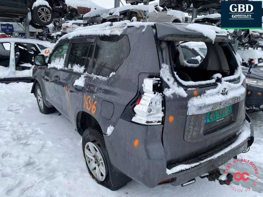Toyota Land Cruiser 150 2014-->> (Fase 2) , Motorkode: 1GD-FTV, Girkassekode: 3500060E60