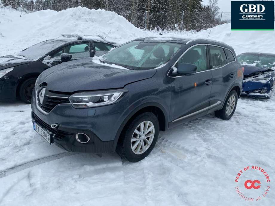 Renault Kadjar 2015-->> , Motorkode: K9K-646, Girkassekode: 320105732R