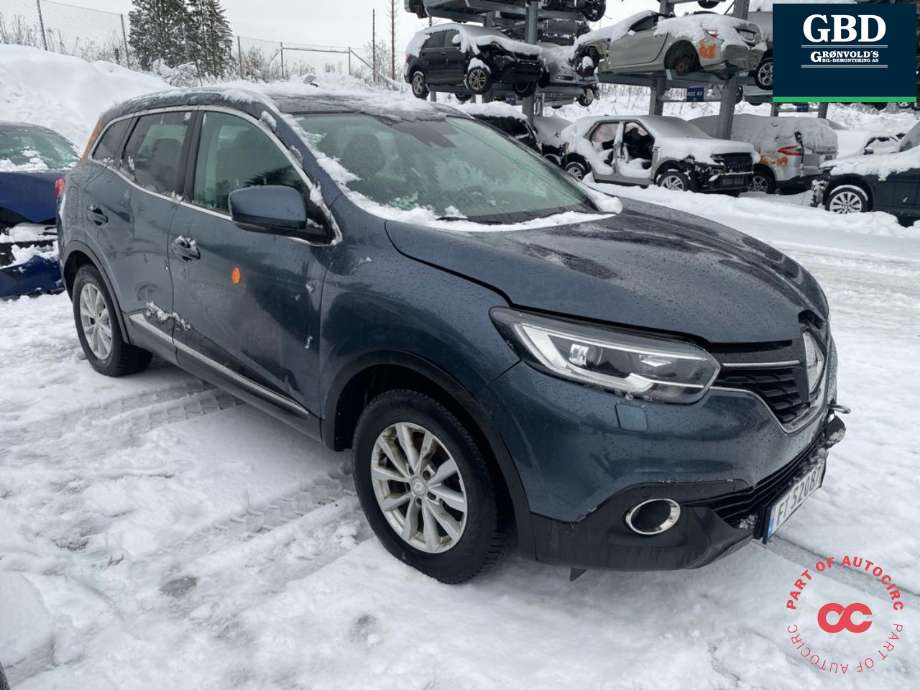 Renault Kadjar 2015-->> , Motorkode: K9K-646, Girkassekode: 320105732R