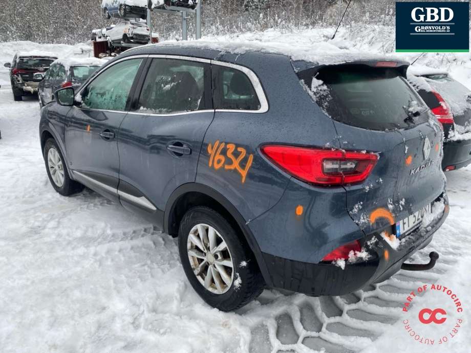 Renault Kadjar 2015-->> , Motorkode: K9K-646, Girkassekode: 320105732R