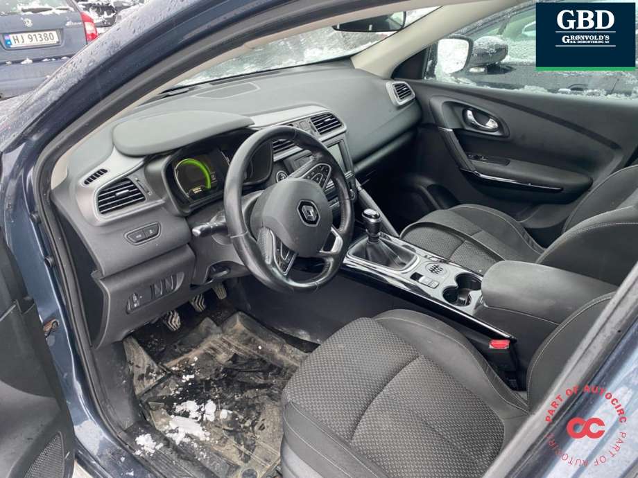 Renault Kadjar 2015-->> , Motorkode: K9K-646, Girkassekode: 320105732R