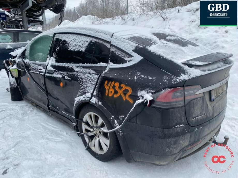 Tesla Model X 2016-->> delebil , Motorkode: L2S, Girkassekode: