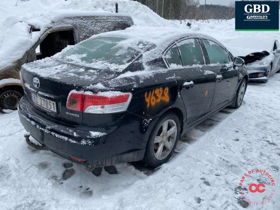 Toyota Avensis 2009-2015 (Type III, Fase 1) , Motorkode: 1AD-FTV, Girkassekode: 3030020A90
