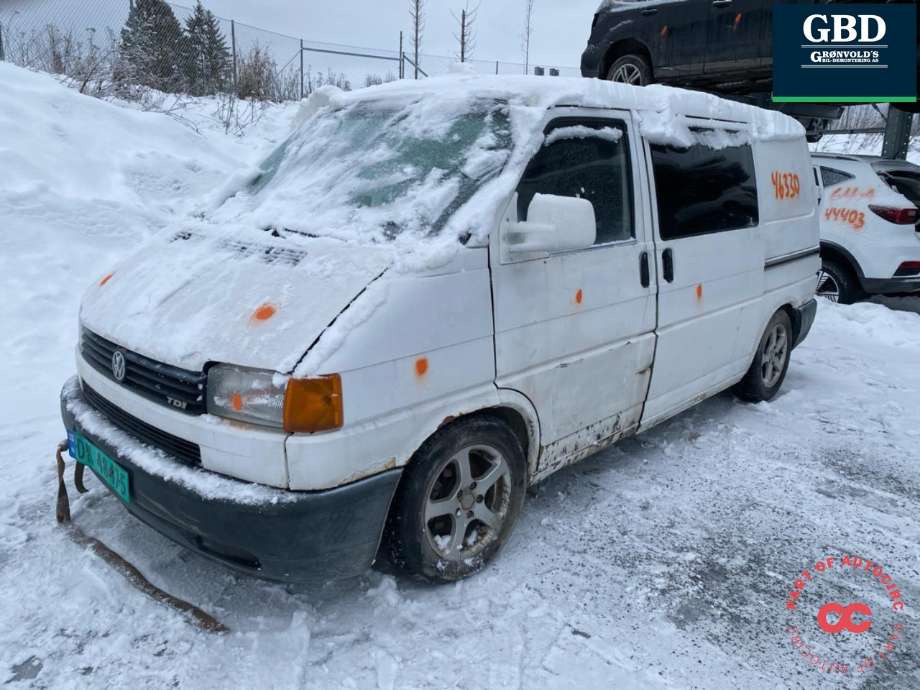 VW Transporter / Caravelle, 1990-2003 (T4) (T4) delebil , Motorkode: ACV, Girkassekode: DXZ