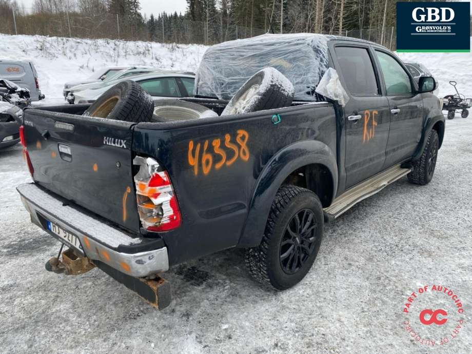 Toyota Hilux 2012-2016 , Motorkode: 2KD-FTV, Girkassekode: 330300K750