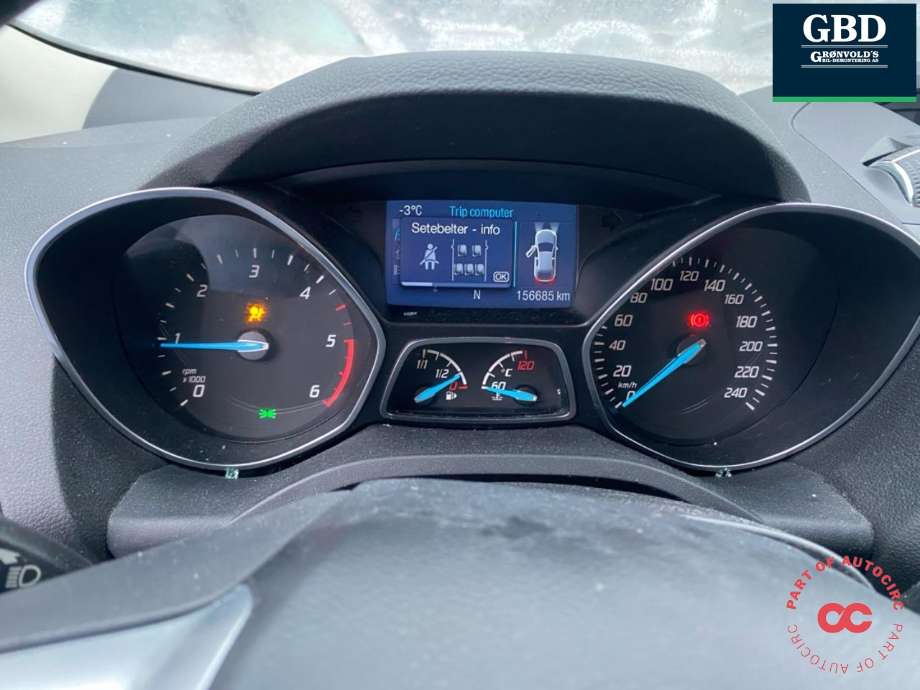 Ford Kuga 2013-2019 , Motorkode: UFMA, Girkassekode: 1788822