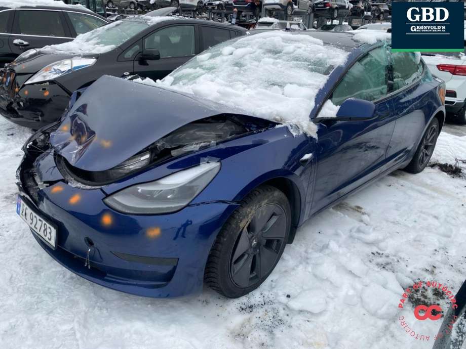 Tesla Model 3 2018-2023 (Fase 1) , Motorkode: 3D1, Girkassekode: 