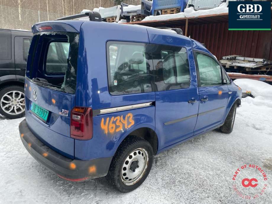 VW Caddy 2015-2020 (Type III, Fase 3) , Motorkode: DFSB, Girkassekode: SXN