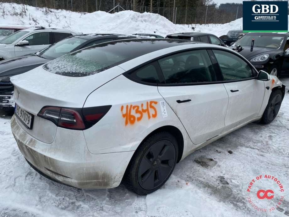 Tesla Model 3 2018-2023 (Fase 1) , Motorkode: 3D1, Girkassekode: 