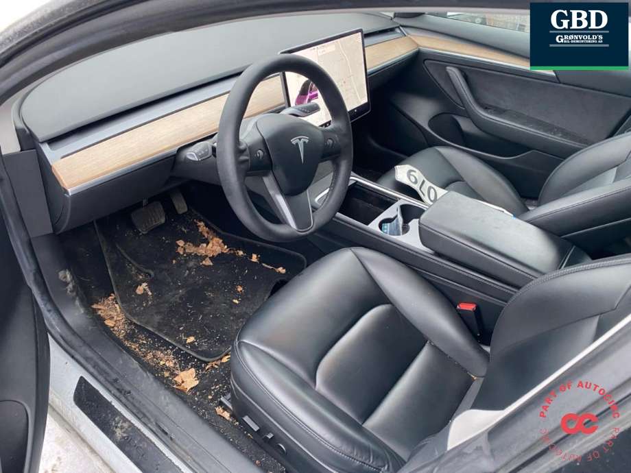 Tesla Model 3 2018-2023 (Fase 1) , Motorkode: 3D1, Girkassekode: 