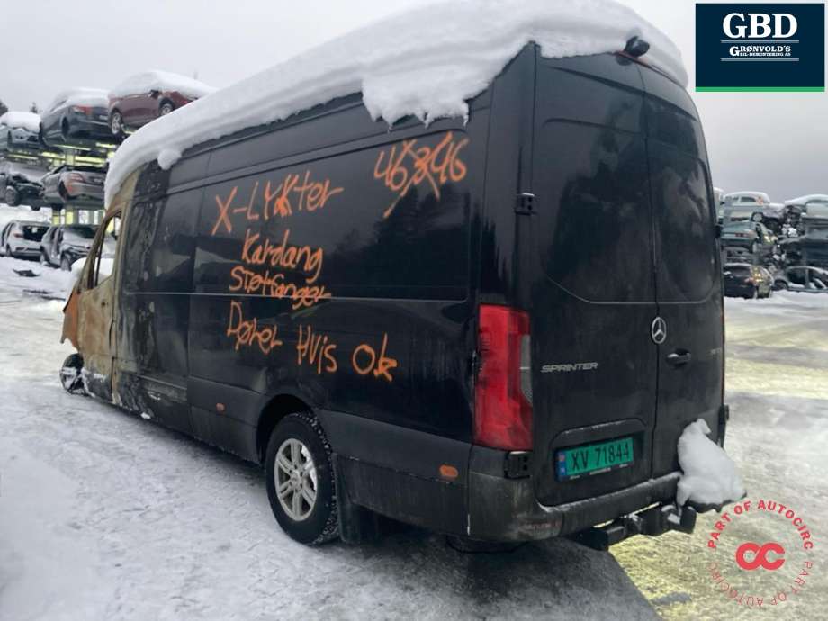 Mercedes Sprinter 2018-->> (907/910) (907/910), Motorkode: 651, Girkassekode: