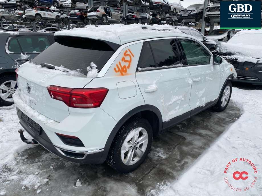 VW T-Roc 2017-->> , Motorkode: DKRF, Girkassekode: SEM