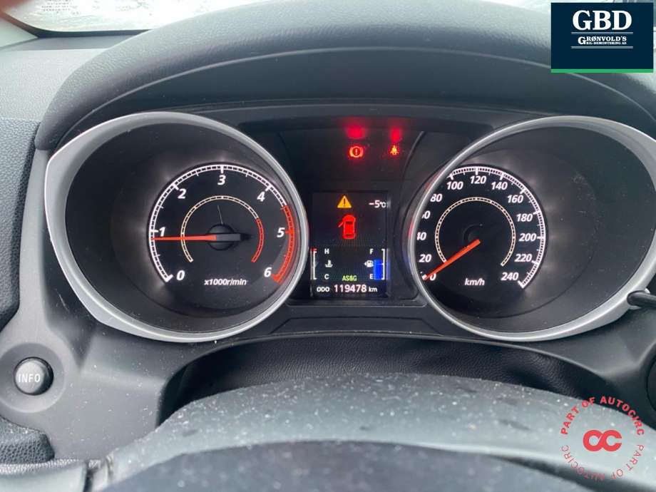 Mitsubishi ASX 2010-2019 , Motorkode: 4N13, Girkassekode: 2500A294