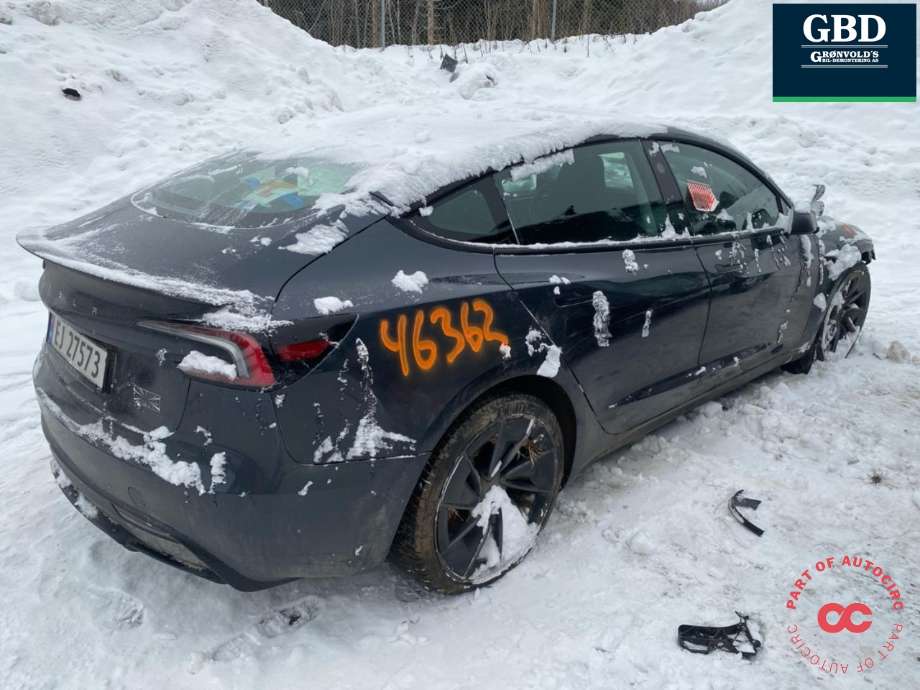 Tesla Model 3 2024-->> (Fase 2) , Motorkode: 3D3|4D2, Girkassekode: 