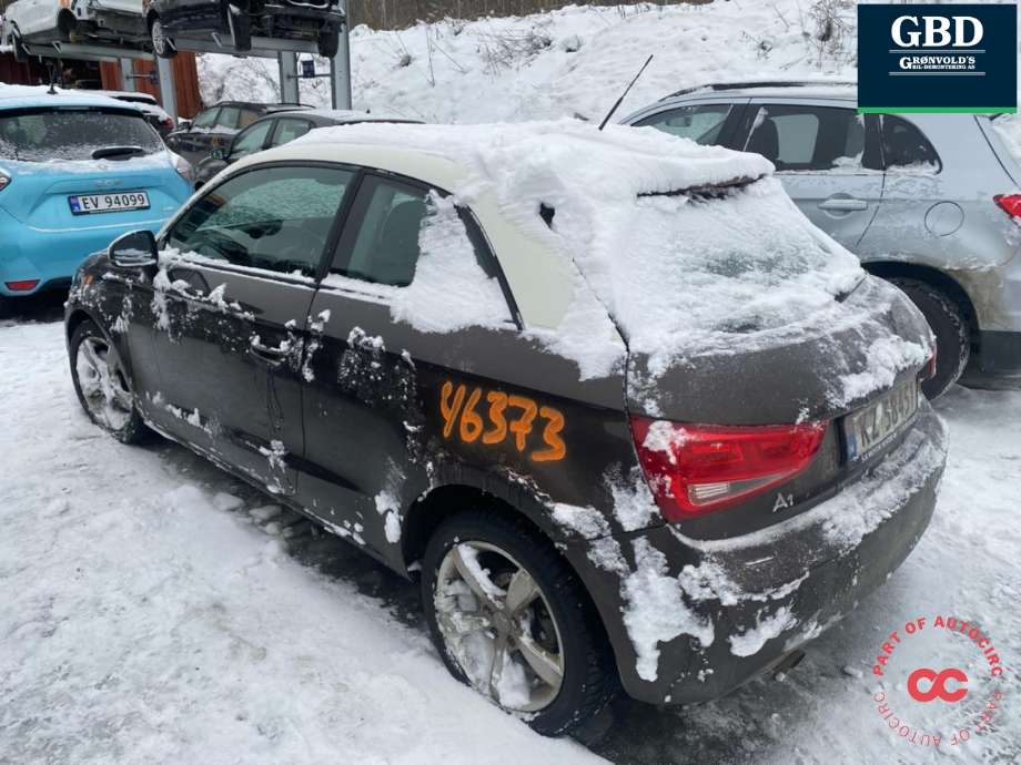 Audi A1 2010-2014 (Type I, Fase 1) , Motorkode: CAYC, Girkassekode: MDN