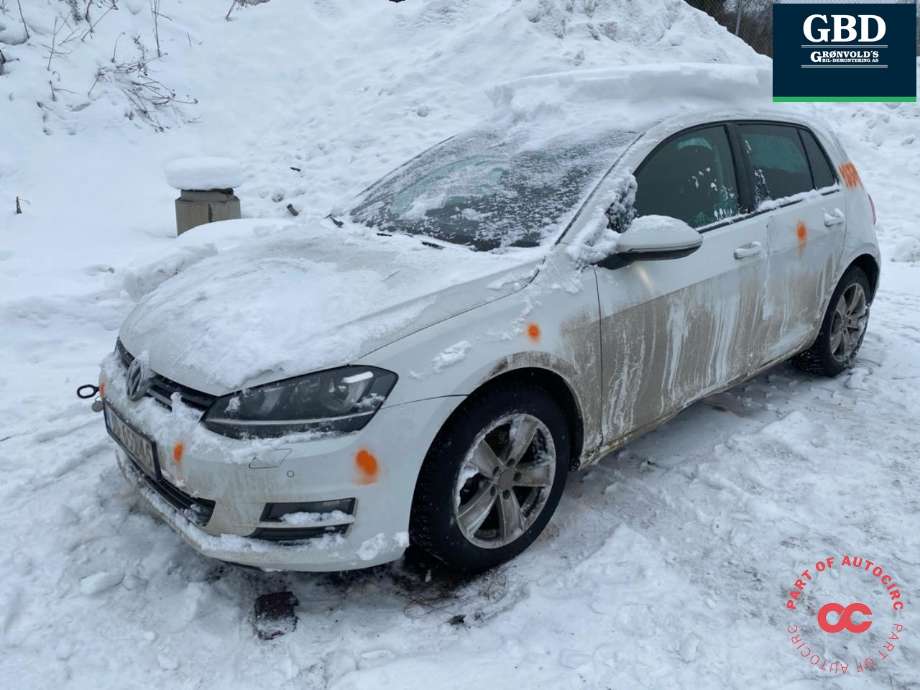 VW Golf VII 2012-2017 (Fase 1) delebil , Motorkode: CPTA, Girkassekode: PNB