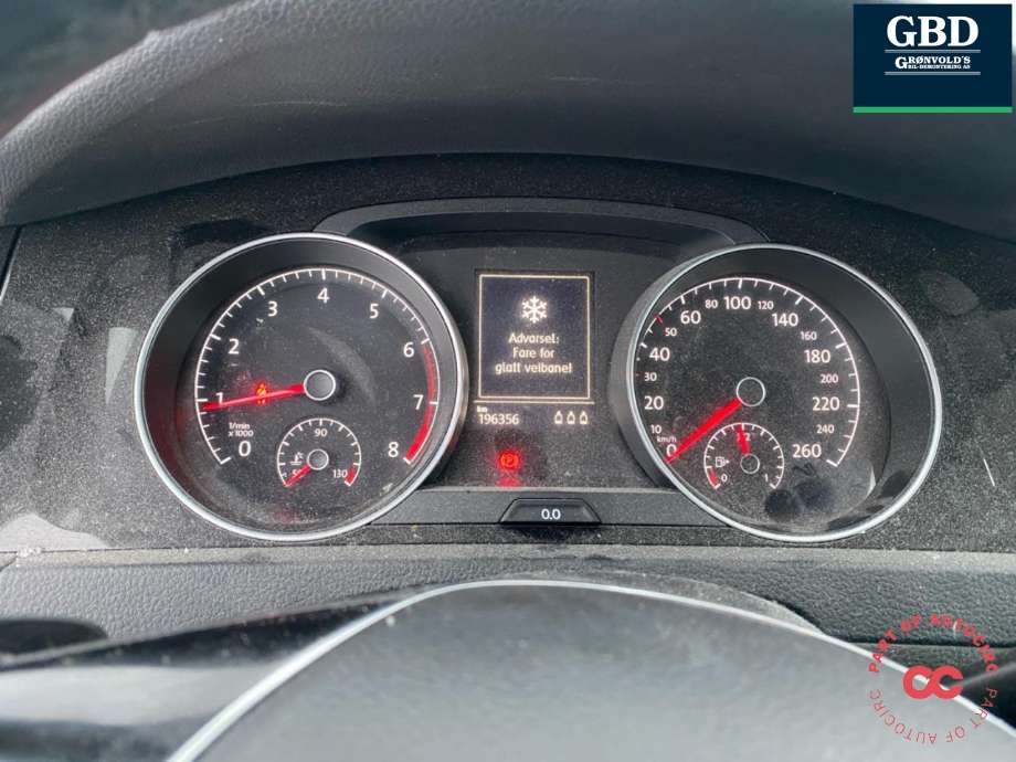 VW Golf VII 2012-2017 (Fase 1) delebil , Motorkode: CPTA, Girkassekode: PNB