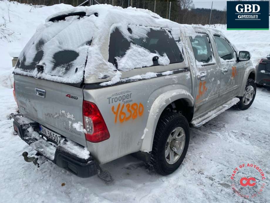 Isuzu D-Max 2007-2012 (Type I) , Motorkode: 4JJ1-TC, Girkassekode: 8980548180