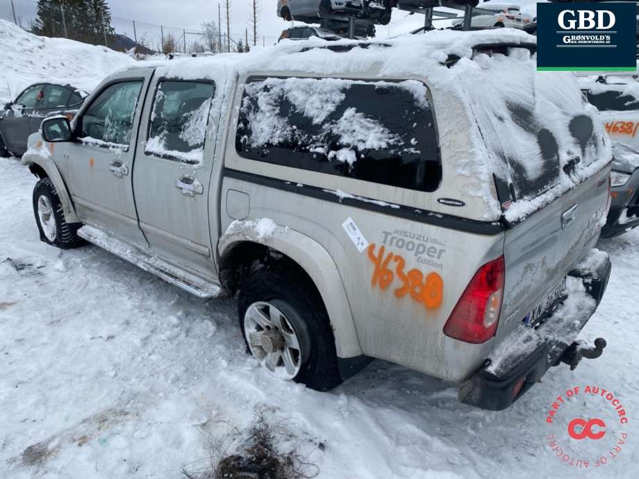 Isuzu D-Max 2007-2012 (Type I) , Motorkode: 4JJ1-TC, Girkassekode: 8980548180