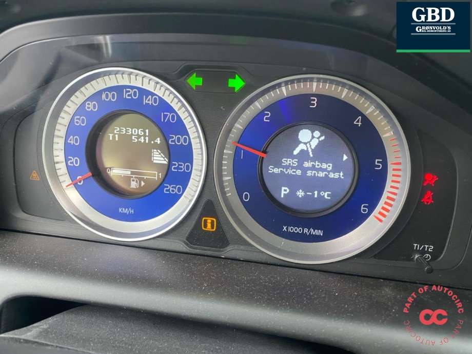Volvo XC60 2008-2013 (Type I, Fase 1) , Motorkode: D5244T17, Girkassekode: 36050943