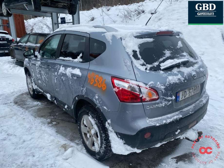 Nissan Qashqai 2010-2014 (Type I, Fase 2) , Motorkode: K9K, Girkassekode: 32010JD50A