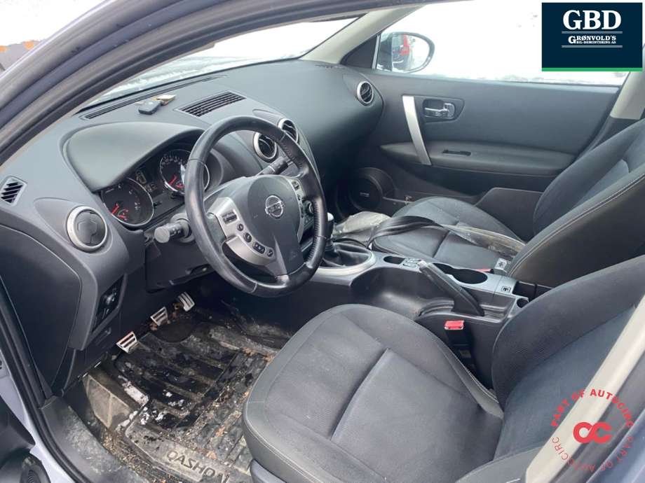 Nissan Qashqai 2010-2014 (Type I, Fase 2) , Motorkode: K9K, Girkassekode: 32010JD50A