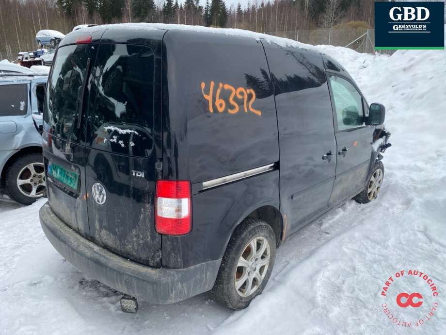 VW Caddy 2004-2010 (Type III, Fase 1) , Motorkode: BLS, Girkassekode: JCS