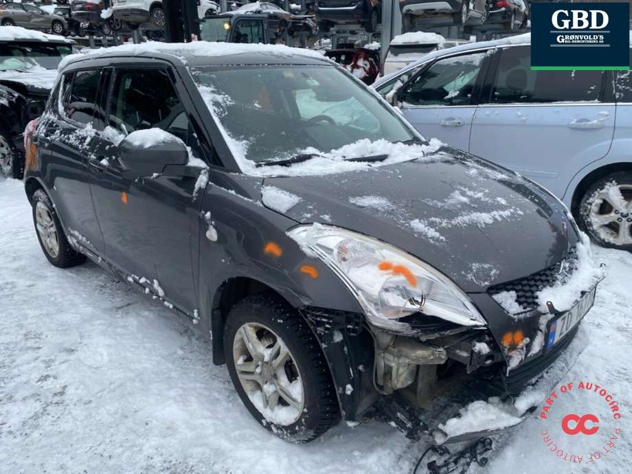 Suzuki Swift, 2011-2017  delebil , Motorkode: K12B, Girkassekode: 2400071830