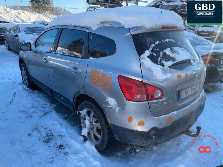 Nissan Qashqai, 2007-2010 (Type I, Fase 1)  delebil , Motorkode: MR20, Girkassekode: 32010JG20C