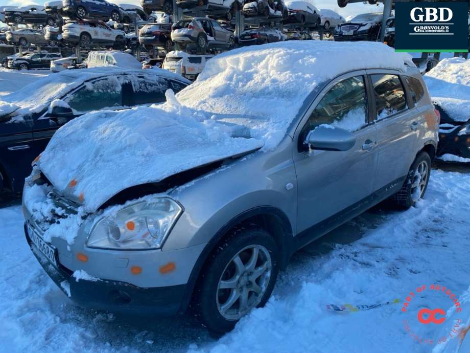 Nissan Qashqai 2007-2010 (Type I, Fase 1) , Motorkode: MR20, Girkassekode: 32010JG20C