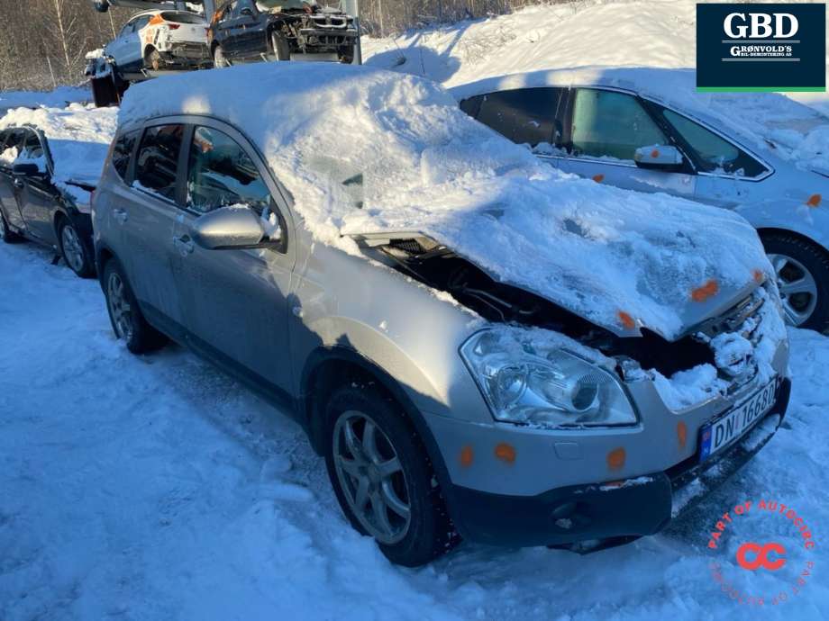 Nissan Qashqai 2007-2010 (Type I, Fase 1) , Motorkode: MR20, Girkassekode: 32010JG20C