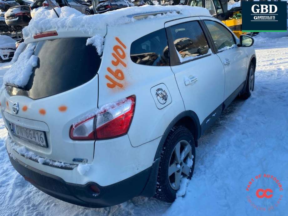 Nissan Qashqai 2010-2014 (Type I, Fase 2) , Motorkode: K9K, Girkassekode: 32010JD50A