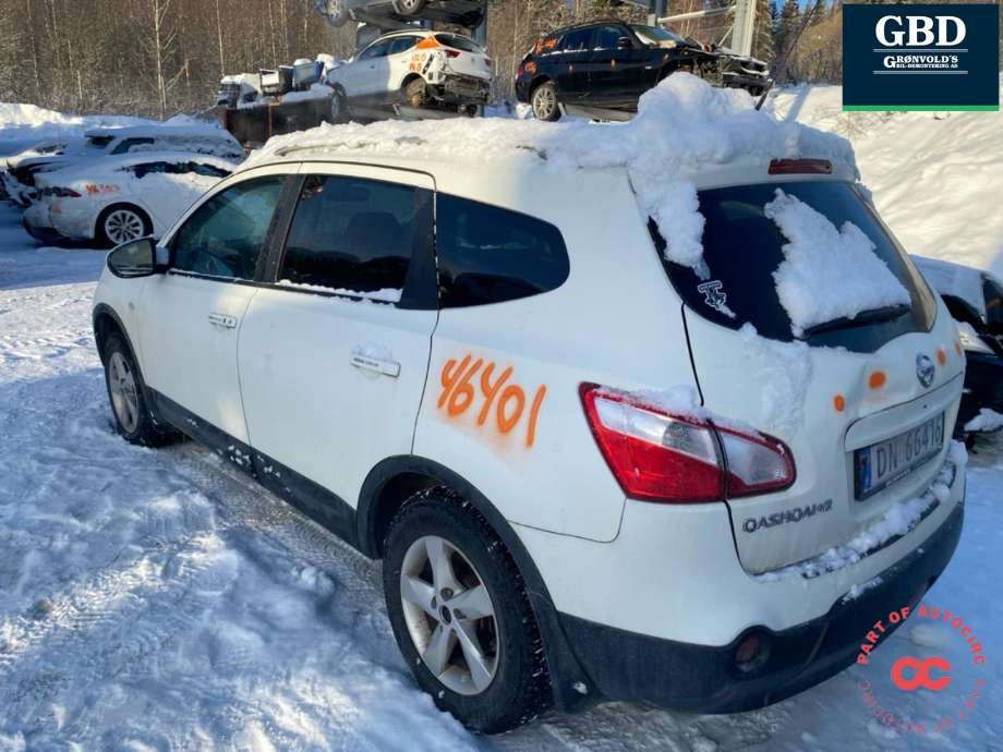 Nissan Qashqai 2010-2014 (Type I, Fase 2) , Motorkode: K9K, Girkassekode: 32010JD50A