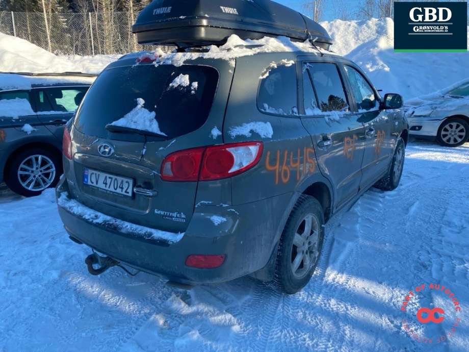 Hyundai Santa Fe 2006-2009 (Type II, Fase 1) , Motorkode: D4EB, Girkassekode: 45000 3A576