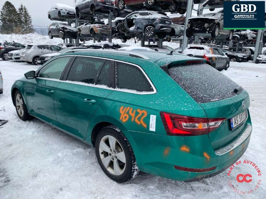 Škoda Superb 2015-->> (Type III) , Motorkode: DFHA, Girkassekode: TCX